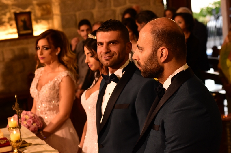 Wedding of Toni Chidiac and Joanna Khoury - Church